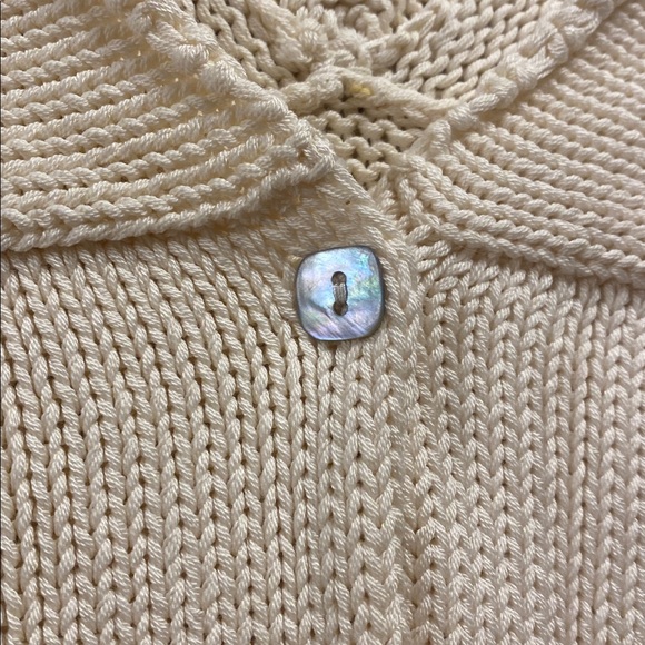 Crea Concept Bell Sleeve Knit Cardigan • Viscose Cotton Blend • Size S - Picture 9 of 13